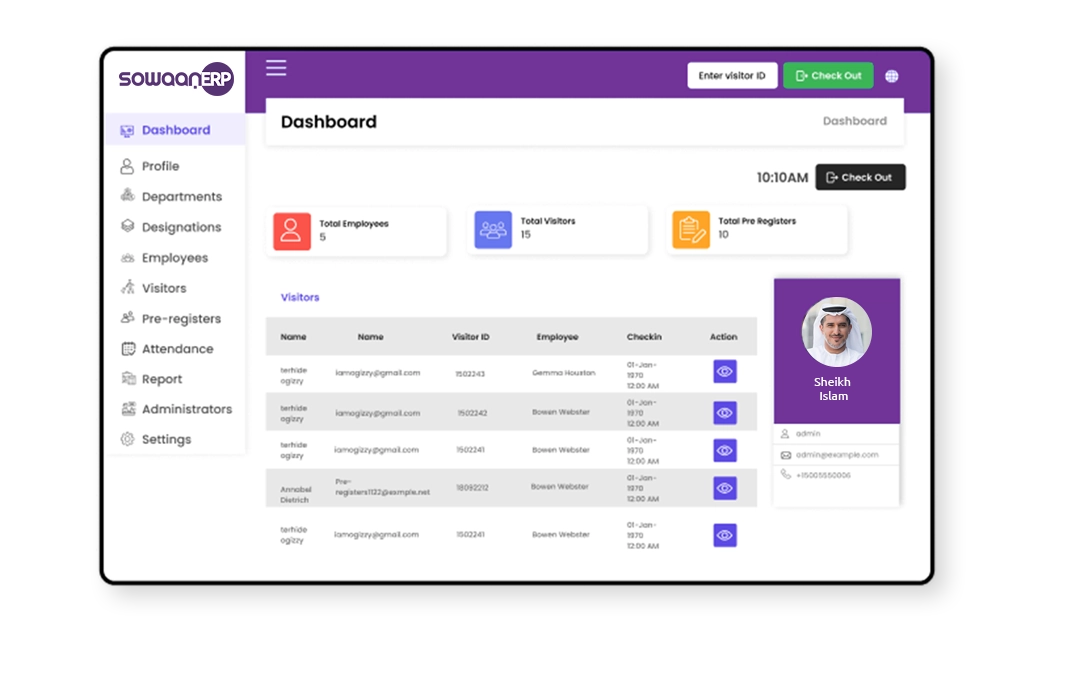 visitor-management -system