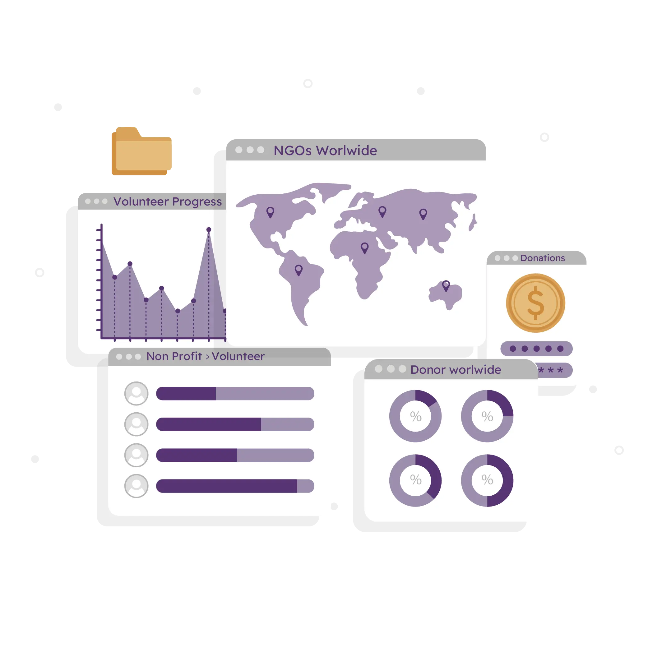 ERP software improving decision-making for nonprofit organizations.